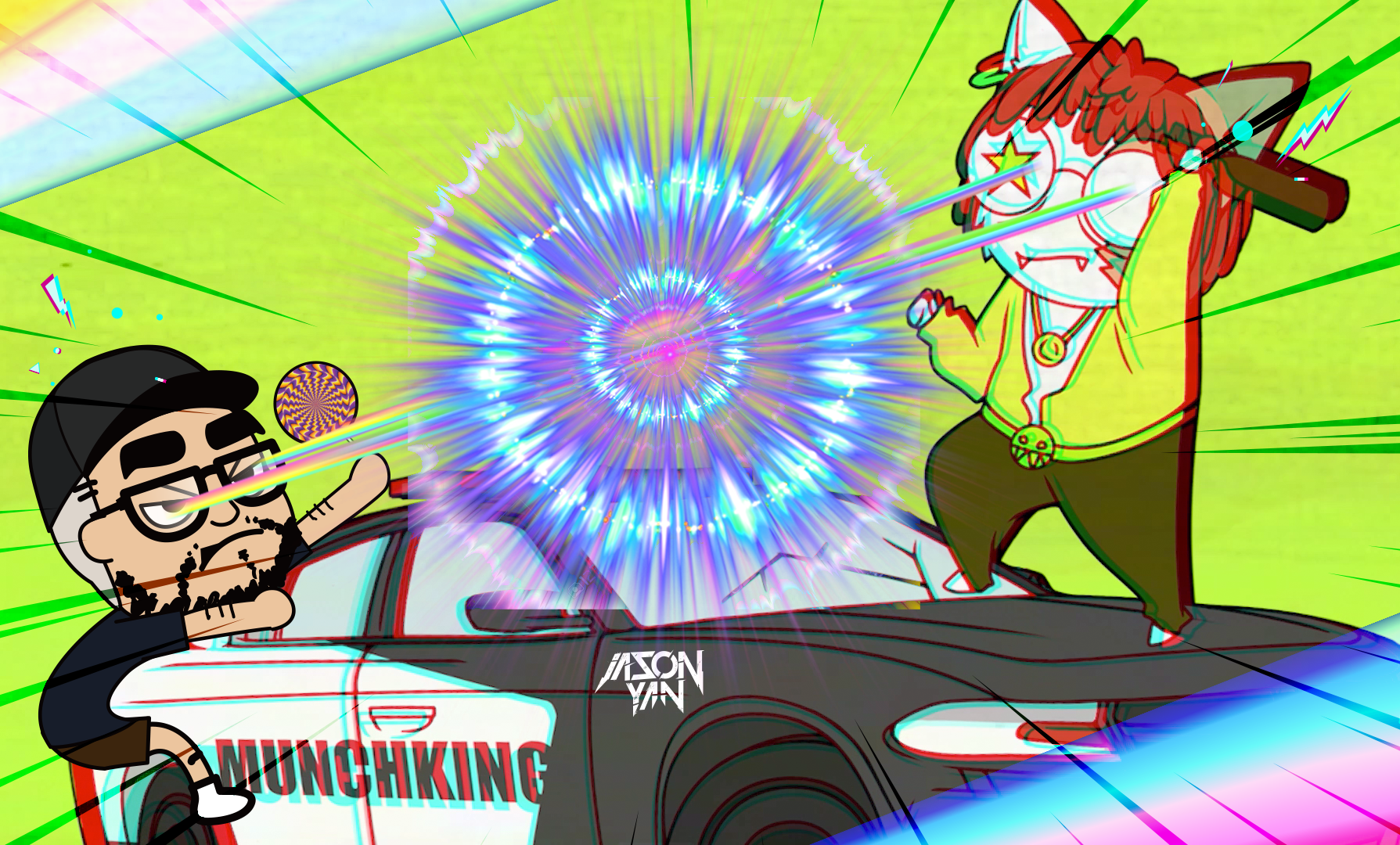 【MunchKing】The Crazy Trippy Cat Music Video You Must Watch in 2019
